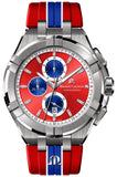 Maurice Lacroix Aikon Beach Volley Vikings Limited Edition Red Dial Red Rubber Strap Watch for Men - AI1018-SS001-530-6 Authentic Buy Shop Now