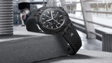 Maurice Lacroix Aikon Chronograph Limited Edition Black Dial Black Leather Strap Watch for Men - AI1018-PVB01-337-1 Authentic Buy Shop Now