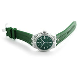 Maurice Lacroix Aikon Chronograph Green Dial Green Rubber Strap Watch for Men - AI1808-SS000-630-5 Authentic Buy Shop Now