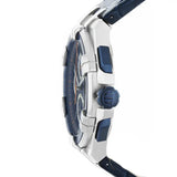 Maurice Lacroix Aikon Chronograph Blue Dial Blue Leather Strap Watch For Men - AI1018-SS001-432-4 Authentic Buy Shop Now