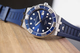 Maurice Lacroix Aikon Venturer Blue Dial Blue Rubber Strap Watch for Men - AI6058-SS001-430-1 Authentic Buy Shop Now