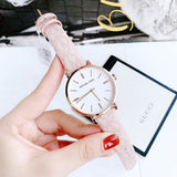 Michael Kors Pyper Quartz Silver Dial Pink Leather Strap Watch for Women - MK2947 Authentic Buy Shop Now