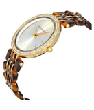 Michael Kors Darci Gold Dial Brown Two Tone Steel Strap Watch for Women - MK4326 Authentic Buy Shop Now