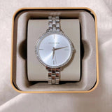 Michael Kors Charley Quartz Silver Dial Silver Steel Strap Watch for Women - MK4398 Authentic Buy Shop Now