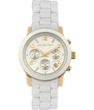 Michael Kors Runway White Dial White Steel Strap Watch for Women - MK5145 Authentic Buy Shop Now