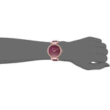Michael Kors Parker Maroon Dial Two Tone Steel Strap Watch for Women - MK6412 Authentic Buy Shop Now