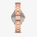 Michael Kors Crystals Pavé Rose Gold Dial Rose Gold Steel Strap Watch for Women - MK3799 Authentic Buy Shop Now
