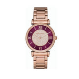Michael Kors Catlin Quartz Rose Gold Dial Rose Gold Steel Strap Watch For Women - MK3412 Authentic Buy Shop Now