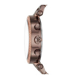 Michael Kors Parker Analog Quartz Brown Dial Brown Steel Strap Watch For Women - MK6378 Authentic Buy Shop Now