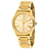 Michael Kors Hartman Quartz Gold Dial Gold Steel Strap Watch For Women - MK3490 Authentic Buy Shop Now