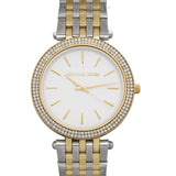 Michael Kors Darci Silver Dial Two Tone Stainless Steel Strap Watch for Women - MK3215 Authentic Buy Shop Now