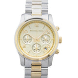 Michael Kors Runway Gold Dial Two Tone Steel Strap Watch for Women - MK5137 Authentic Buy Shop Now
