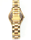 Michael Kors Mini Runway Slim Gold Dial Gold Steel Strap Watch for Women - MK3512 Authentic Buy Shop Now