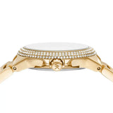 Michael Kors Camille Multifunction Green Dial Gold Steel Strap Watch For Women - MK6981 Authentic Buy Shop Now