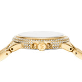 Michael Kors Camile Analog White Dial Gold Steel Strap Watch for Women - MK4801 Authentic Buy Shop Now