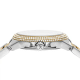 Michael Kors Camille Multifunction Silver Dial Two Tone Steel Strap Watch For Women - MK6982 Authentic Buy Shop Now