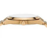 Michael Kors Channing Quartz Gold Dial Gold Steel Strap Watch For Women - MK6623 Authentic Buy Shop Now