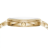 Michael Kors Cinthia Quartz Gold Dial Gold Steel Strap Watch For Women - MK3681 Authentic Buy Shop Now