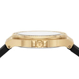 Michael Kors Mini Lennox Quartz Black Dial Black Silicone Strap Watch For Women - MK7281 Authentic Buy Shop Now