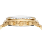 Michael Kors Lexington Mother of Pearl White Dial Gold Steel Strap Watch For Women - MK7241 Authentic Buy Shop Now