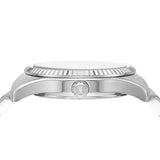 Michael Kors Lexington Quartz Black Dial Silver Steel Strap Watch For Women - MK8946 Authentic Buy Shop Now