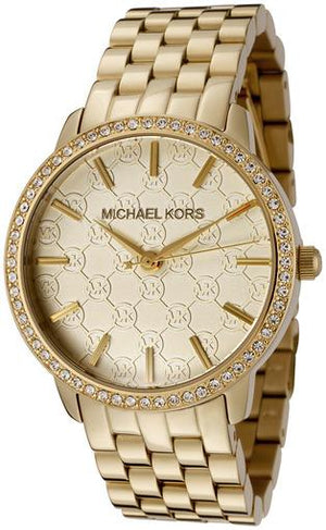 Michael Kors Argyle Glitz Rose Gold Dial Rose Gold Steel Strap Watch For Women - MK3120 Authentic Buy Shop Now