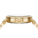 Michael Kors Parker Analog Crystals Gold Dial Gold Steel Strap Watch For Women - MK7283 Authentic Buy Shop Now