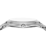 Michael Kors Runway Three-Hand Silver Dial Silver Steel Strap Watch for Women - MK7474 Authentic Buy Shop Now