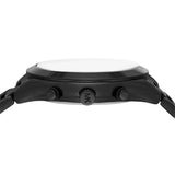Michael Kors Slim Runway Chronograph Black Dial Black Steel Strap Watch For Men - MK8919 Authentic Buy Shop Now