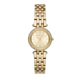 Michael Kors Darci Gold Dial with Diamonds Gold Steel Strap Watch for Women - MK3295 Authentic Buy Shop Now