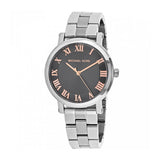 Michael Kors Norie Grey Dial Silver Stainless Steel Strap Watch for Women - MK3559 Authentic Buy Shop Now