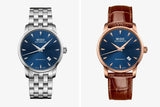 Mido Baroncelli III Automatic Blue Dial Brown Leather Strap Watch For Men - M8600.3.15.8 Authentic Buy Shop Now