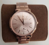 Michael Kors Jaryn Quartz Rose Gold Dial Rose Gold Steel Strap Watch For Women - MK3501 Authentic Buy Shop Now