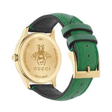Gucci G Timeless Quartz Green Dial Green Leather Strap Watch For Women - YA1264099 Authentic Buy Shop Now