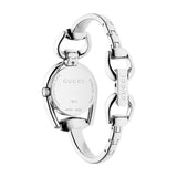 Gucci Horsebit Collection Diamonds Mother of Pearl Dial Silver Steel Strap Watch For Women - YA139506 Authentic Buy Shop Now