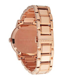 Burberry The City White Dial Rose Gold Steel Strap Watch for Women - BU9004 Authentic Buy Shop Now