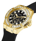 Guess Venus Diamonds Black Dial Black Rubber Strap Watch for Women - GW0118L1 Authentic Buy Shop Now