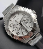 Guess BFF Multifunction Silver Dial Silver Steel Strap Watch for Women - W0231L1 Authentic Buy Shop Now