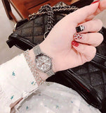 Guess Whisper Silver Dial Silver Mesh Bracelet Watch for Women - W1084L1 Authentic Buy Shop Now