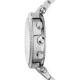 Michael Kors Parker Chronograph Blue Dial Silver Steel Strap Watch for Women - MK6117 Authentic Buy Shop Now