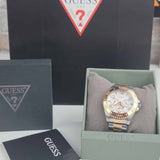 Guess BFF Multifunction Silver Dial Two Tone Steel Strap Watch for Women - W0231L5 Authentic Buy Shop Now