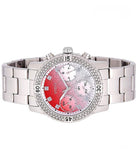 Guess Confetti Diamonds Silver Dial Silver Steel Strap Watch for Women - W0774L7 Authentic Buy Shop Now