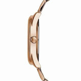 Guess G-Twist Rose Gold Dial Rose Gold Steel Strap Watch for Women - W1082L3 Authentic Buy Shop Now
