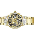 Guess Moonlight Diamonds Gold Dial Gold Steel Strap Watch for Women - GW0320L5 Authentic Buy Shop Now