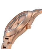 Michael Kors Slim Runway Rose Gold Dial Rose Gold Steel Strap Watch for Women - MK3549 Authentic Buy Shop Now