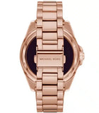 Michael Kors Bradshaw Quartz Rose Gold Dial Rose Gold Steel Strap Watch For Women - MK6556 Authentic Buy Shop Now