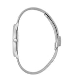 Calvin Klein Minimal White Dial Silver Mesh Bracelet Watch for Women - K3M2212Y Authentic Buy Shop Now