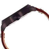 Hugo Boss Aeroliner Maxx Black Dial Brown Leather Strap Watch For Men - 1513079 Authentic Buy Shop Now