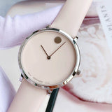 Movado Museum 70th Anniversary Special Edition White Dial White Leather Strap Watch For Women - 0607139 Authentic Buy Shop Now