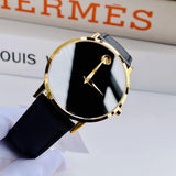 Movado Museum Classic Quartz Black Dial Black Leather Strap Watch for Men - 0607195 Authentic Buy Shop Now
